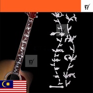 MC- Cross Inlay Decals Guitarra Accessories Musical Instrument Guitar Inlay Sticker Acoustic Guitar 
