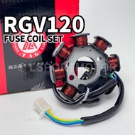 SUZUKI RGV120 FUSE COIL SET STARTER ASSY MAGNET COIL FIELD COIL STARTOR COIL RGV 120