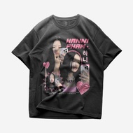 KAOS BAJU NEW JEANS HANNI PHAM | NEWJEANS NWJNS KPOP KOREA | BAND METAL MUSIK ROCK | T-SHIRT OVERSIZ