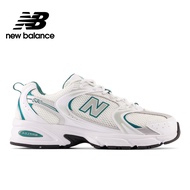 [New Balance]復古鞋_MR530AB-D_中性_白銀綠/ US7.0-25cm