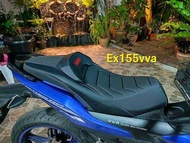 เบาะ Ex155vva(โครงเทียม)/เบาะมอเตอร์ไชค์ทรงสปอร์ต/มีพร้อมส่งค่ะ