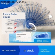 Shangyi Shangyi Plastic Feet Gauge Plug Gauge Plastic Feet Gauge Gap Gauge Transparent PVC