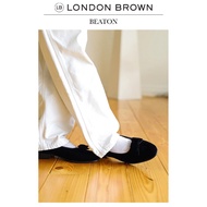 LONDON BROWN-BEATON Leather Shoes Opera Style Pump