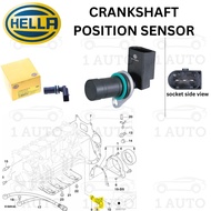 HELLA GERMANY CRANKSHAFT POSITION SENSOR BMW E46 E39 E60 E38 E83 E53 Z3 e36 Z4 E85 M43 M52 M54 ENGIN