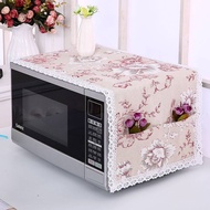 New Micro Wave Oven Cover Anti-dust Cover Fabric Cover Oil-Proof Cover Cloth Oven Cover Microwave Cover Microwave Oven Cover Cover