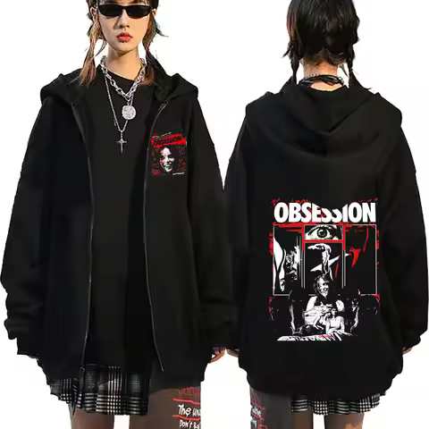 Movie Obsession Nikki Freeman One Wish Willow Double Sided Print Zipper Hoodie Men Women Fashion Vin