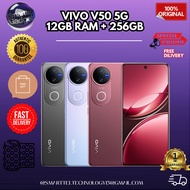 NEW MYSET VIVO V50 5G 12GB RAM + 256GB | 1 YEAR VIVO MALAYSIA WARRANTY