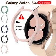สำหรับ Samsung Galaxy Watch 5 Case 40mm 44mm galaxy watch 4 ฝาครอบกันชน 40mm 44mm Hard PC กรอบสำหรับ Samsung Galaxy Watch 4 Classic 46mm 42mm Case (ไม่มีตัวป้องกันหน้าจอ)