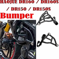 For HAOJUE DR160 / DR160S / DR150 / DR150S Modification of Bumper Engine Anti-falling Bar DR160S/DR1
