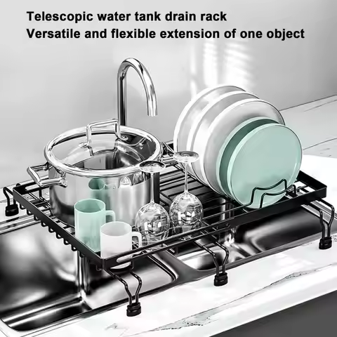 Expandable Dish Drying Rack Kitchen Sink Drying Rack Kitchen Drying Rack Sink Rack Dry Dishes Dish R