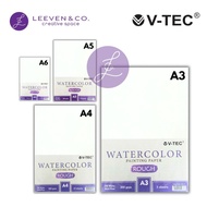 V-TEC WATERCOLOR PAPER ROUGHNECK 300GSM A3 A4/ A5/ A6/