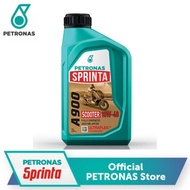 PETRONAS Sprinta 4T Scooter A900 10W-40 Fully Synthetic Engine Oil - Minyak Hitam Skuter Scooter