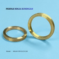 Ninja R SS RR ZX 150 Exhaust Gasket Solid Brass Material Ninja R SS RR ZX 150 Exhaust Gasket