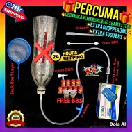 💥FREE BBS 5G💥BBS Artemia Hatching SET Tetas menetas Set Bekas cysts Brine Shrimp