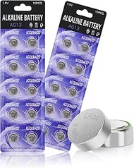 kunying LR44 Batteries 20 Pack, L1154F AG13 357 303 SR44 A76 Premium Alkaline Battery 1.5V Button Co