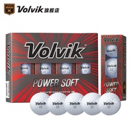 Volvik Warwick ลูกกอล์ฟลูกบอลสีชั้นลูกบอล2023สีอ่อนลูกบอลกอล์ฟสองชั้นลูกบอลของแท้