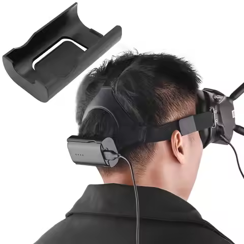 Mount Flying Glasses Accessories Back Clip Battery Holder Headband Battery Storage Case For DJI Avat