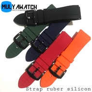 Quick Release Universal Smooth Silicone Rubber Watch Strap Fit For Alexandre christie Expeditiion