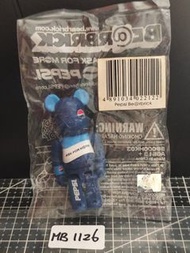 正版現貨 BE@RBRICK 100% 百事可樂 Pepsi "Ask For More" 聯名公仔 (2003年絕版)『MB1126』