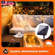 Solar Raya Lip Lap Solar String Light Solar Fairy Light Lampu Raya Solar Led Solar Waterproof Lampu Lip Lap Raya LED