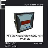 FORT Digital Ampere Meter AC 1 display 72x72 FT-72AD