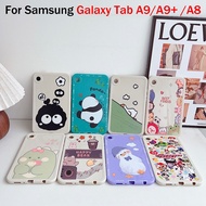 For SAMSUNG Tab A9+ A9 A8 8.7''/10.5'' Matte Case,Tab A9 Plus 11.0'' Shock-Resistant Anime Pattern T
