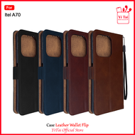 YITAI YC34 Case Leather Wallet Flip Itel A70 S23 S23 PLus