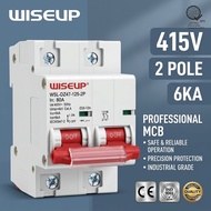 【Wiseup】 DC Circuit Breaker AC Circuit Breaker 2P 1P Miniature Breaker Solar Breaker