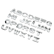 Alphabet Emblem Letters Numbers Sticker Car Body Sticker Logo AZ 0-9 Letter Alphabet Unit Strong Ant