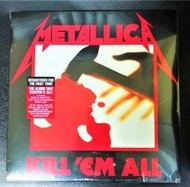 Metallica ‎– Kill 'Em All - Remastered for the first time ( Vinyl / LP / Piring Hitam )