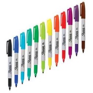 【台北文具】美國 Sharpie Fine 1mm (粗字)12種顏色可選 每隻25元 /萬用筆/奇異筆/簽字筆