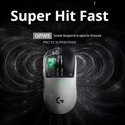 Logitech Original Authentic G PRO X2 GPW5 SUPERSTRIKE Wireless Gaming Mouse 2.4G Wireless RGB Lightw