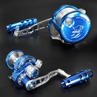 All-Metal Slow Rolling Iron Plate Wheel Little Taurus Micrometer Drum Large Ship Fishing Wheel Deep 