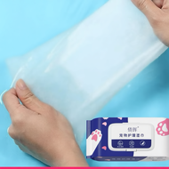 【80pcs/Bag】 Pet Cat Dog Wet Wipes Deodorizing Cleaning Tisu Basah Haiwan Hygienic Wipe Kucing Anjing