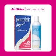 in stock Minoxidil Regroe 120ml & Nuderm Anti-Dandruff Shampoo