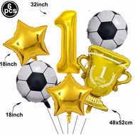 6pvs BALLOON PACKAGE 1st WINNER GOLD NUMBER CUPBINTANG