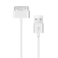 全城熱賣 - 30針公頭轉USB公頭充電數據線，適用於 iPad / 2 / 3、iPhone 4 &4s、iPod Nano、iPod Touch 長度：1m