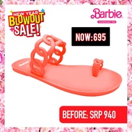Ladies' Coral Barbie Jelly Sandals