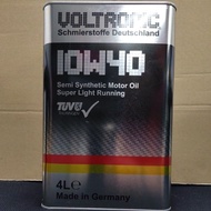 VOLTRONIC SEMI SYN 10W40 4L (WITH FREE GIFT &amp; FREE CHANGE ENGINE OIL SERVICE)