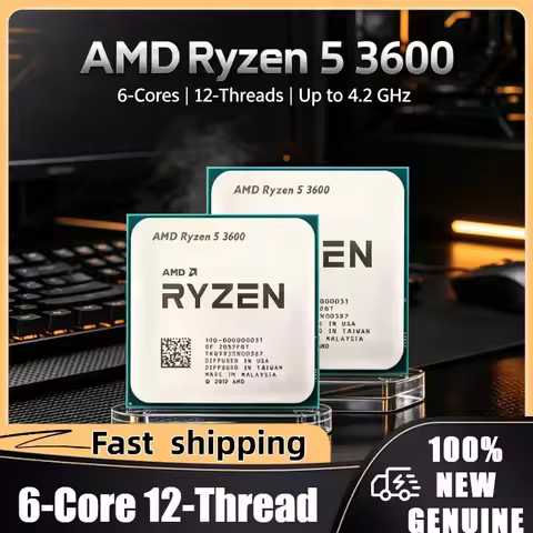 AMD Ryzen 5 3600 6-Core 12-Thread 3.6GHz CPU Processor LGA AM4 100% Brand New Original Hot Sale R5 3