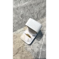 CS12 |CTR Gold Ring silver s925 silver s925