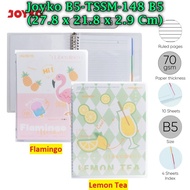 (1 Piece) JOYKO B5-TSSM-148 Liberalism Binder Folder 27.8*21.8*2.9 / Joyko TSSM Binder Note Book Bin