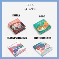 KOGGY Infant Baby Soft Book Early Educational Children Baby Kids Cloth Fabric Book/ First Book Toy T