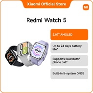 REDMI watch 5 2.07'' AMOLED display/up to 24-day battery life/bluetooth call/wearable