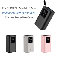 Silicone Protective Case for CUKTECH 10 Mini 10000mAh 55W Power Bank, Shockproof Anti-Scratch Cover