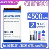 Mobile Phone Battery 4500mAh Stable For Asus Rog 1 ZS600KL Z01QD Game Phone High Capacity C11P1801