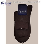 shorts☍▪BYFORD Men's business cotton socks simple silk tube - 9706S