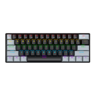 APAYADO K61 60% Bàn Phím Cơ Di Động Có Dây 61 Phím RGB Phantom Đèn Nền Bàn Phím Chơi Game Với Giao D