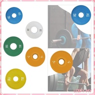 [lszdy] Weight Plate Dumbbell Weight Plate Barbell Micro Plate Rubber Fractional Weight Plate Enhanc