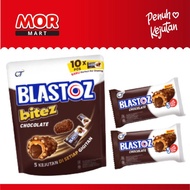 BLASTOZ Bitez Chocolate 10 pcs x 8 g Chocolate Wafer Biscuit Snack